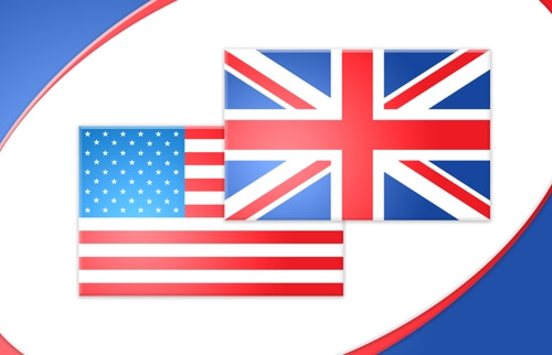 britisches amerikanisches englisch d and t